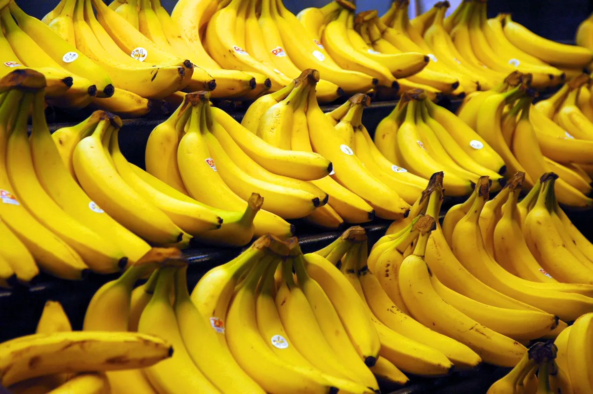 Bananas - potassium rich food